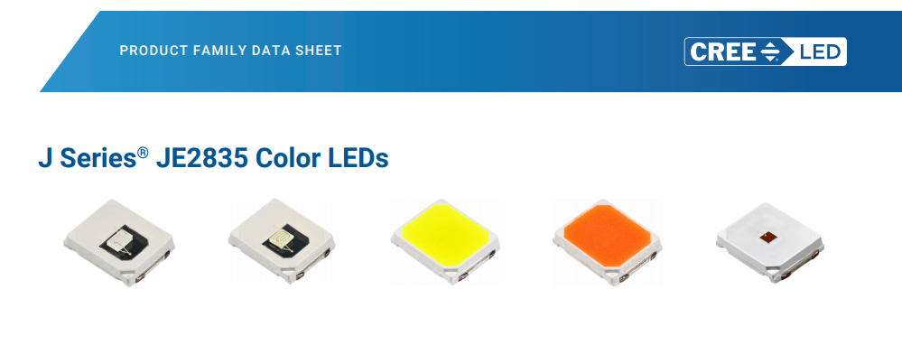 JE2835AFR-N-0001A0000-N0000001  单色LED 2835 Mid-Power ColorFar Red 720-740nm